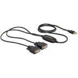 Usb a til 9p d-sub printerkabel