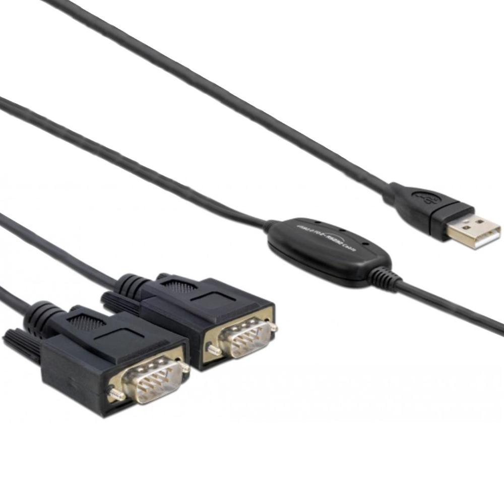 Usb a til 9p d-sub printerkabel