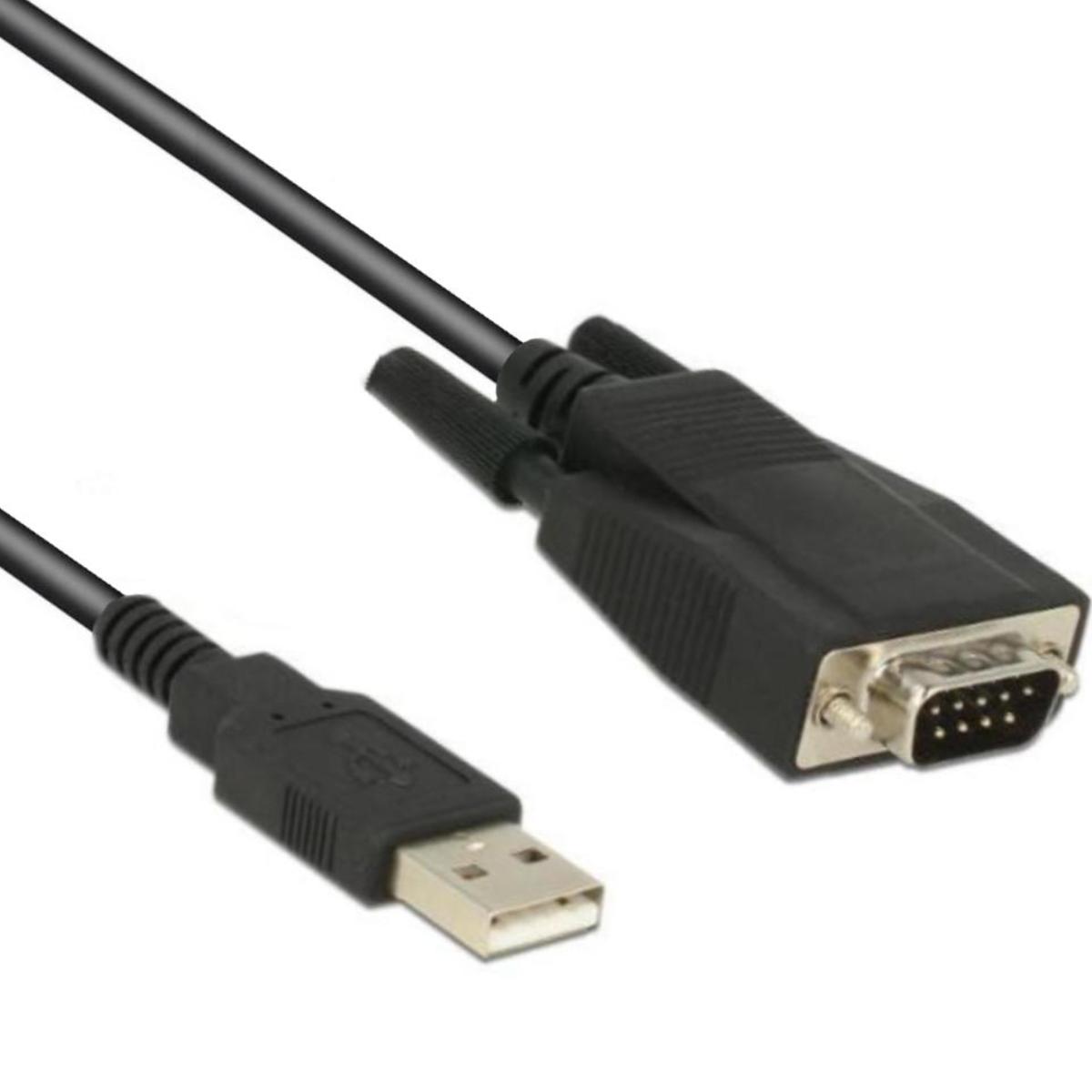 Usb a til 9p d-sub printerkabel