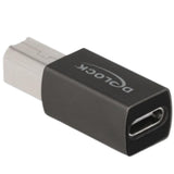 Delock USB 2.0-adapter USB Type-C™ hun til Type-B han