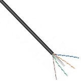 Enzo utp cat6 box 305m sort solid udendørs sæt - 1381541