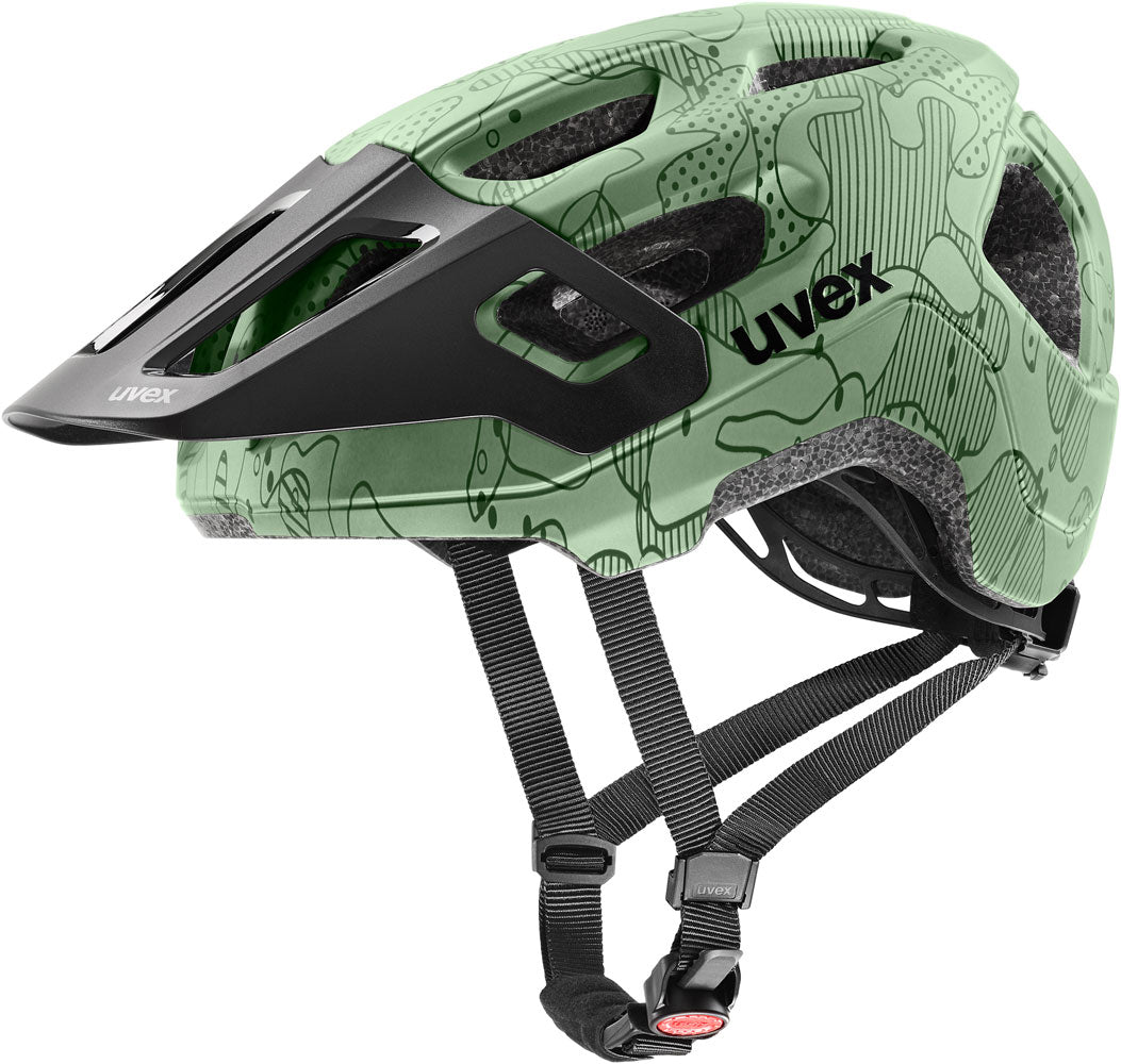Uvex react jr. - mtb hjelm til børn