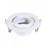 V-tac forsænket spotlight justerbar 50mm rund hvid 5013315