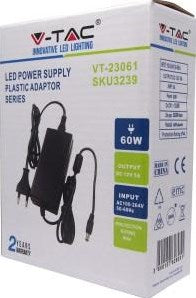 V-tac LED driver 60w til LED strips 12v 4379330