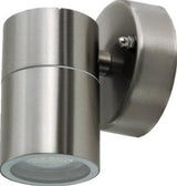 V-tac væglampe i rustfrit stål | 1xgu10 | ip44 | 8,5 cm høj - 5086000