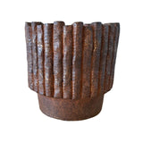 Ptmd urtepotte elza brun 18x18x17cm