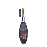 Vaggan barbecue visgrill zwart 35x14cm
