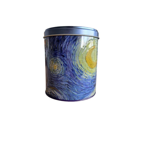 Mtd bewaarblik van gogh starry night met reliã«f ã˜10xh11,5cm