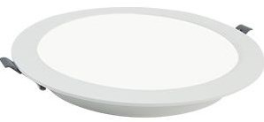 Enzo varnalux led panel downlight 3w hvid 6000k basic ø98mm - 9000030