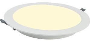 Varnalux led panel downlight 6w hvid 4000k basic ø118mm - 9000050