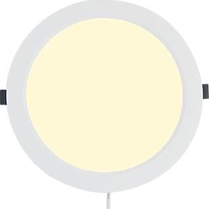 Varnalux led panel downlight 6w hvid 4000k basic ø118mm - 9000050