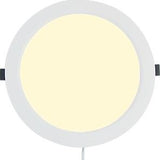 Varnalux led panel downlight 6w hvid 4000k basic ø118mm - 9000050