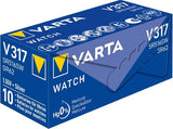 Varta 317 SR62 10 stk i æske