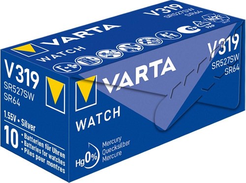Varta 319 SR64 10 stk i æske