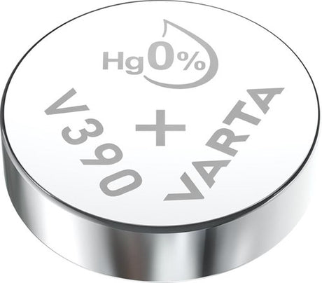 Varta v390 knapcelle batteri sølv