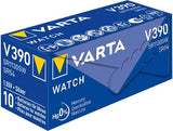 Varta v390 knapcelle batteri sølv