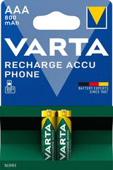 Varta aaa batteri 800ma blister 2 telefon