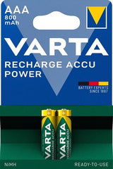Varta aaa batteri 800ma blister 2 r2u
