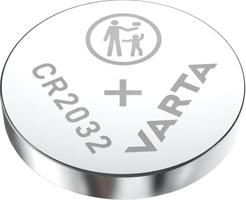 Varta cr2032 lithium knapcelle batteri 3v blister (2) - 3240362