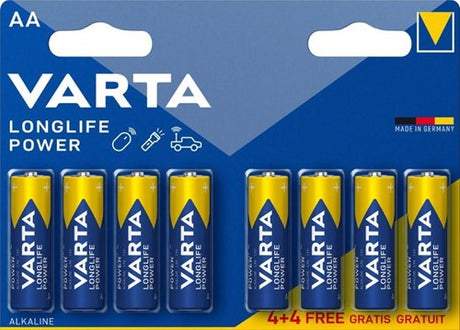 Varta højenergi aa r06 4906 bl.a8 4 + 4 3015305
