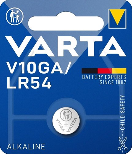 Varta lr54 v10ga pr stk på blister 2913522