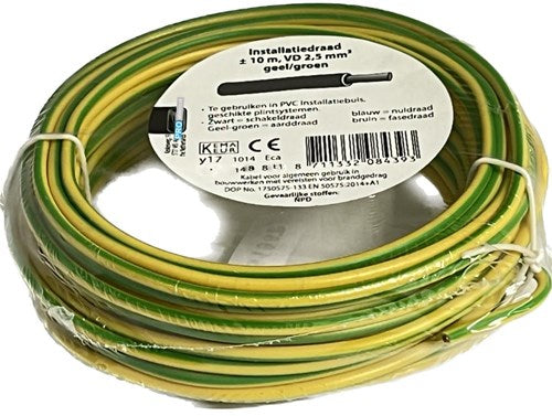 Enzo vd wire 2,5qmm ge gr 10m - 1242068