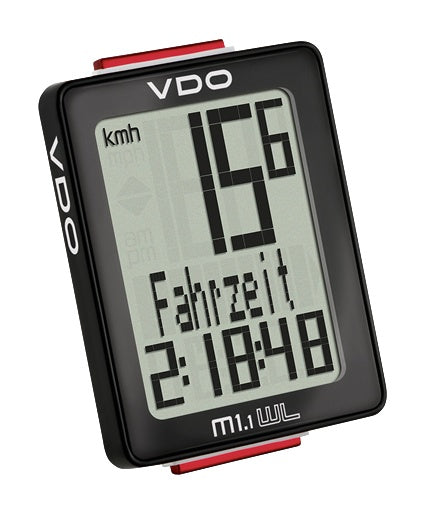 Cykelcomputer M1.1 WR sort