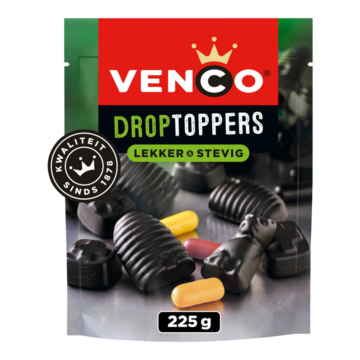 Venco drop toppers flot og robust taske (10x 225gr)