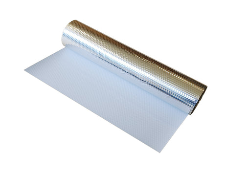 Tonzon vindueskarme folie - Hvidt sølv - 20 cm x 5m