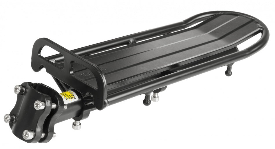 Ventura bagage rack skrue-on flex aluminium sort
