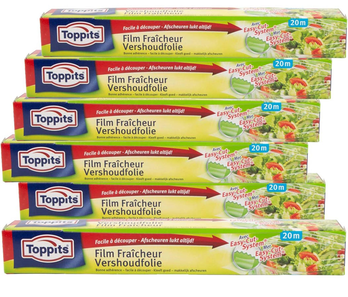 Melitta toppits husholdningsfilm 32,5 cm x20 m pakke med 6 ruller