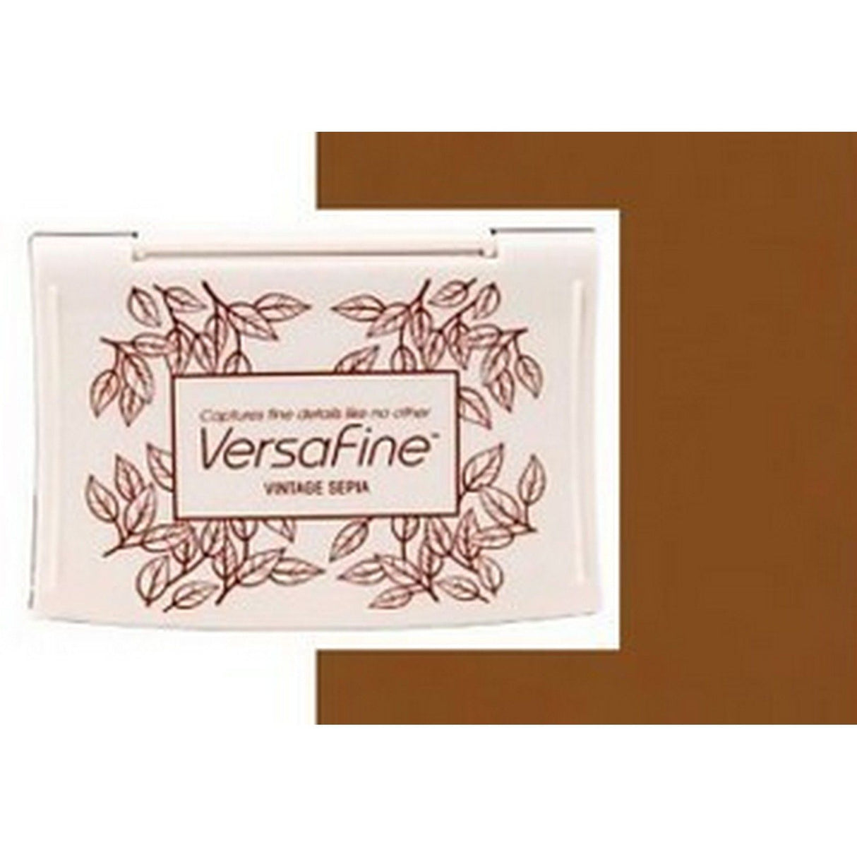Tsukineko • versafine stempelpude stor vintage sepia
