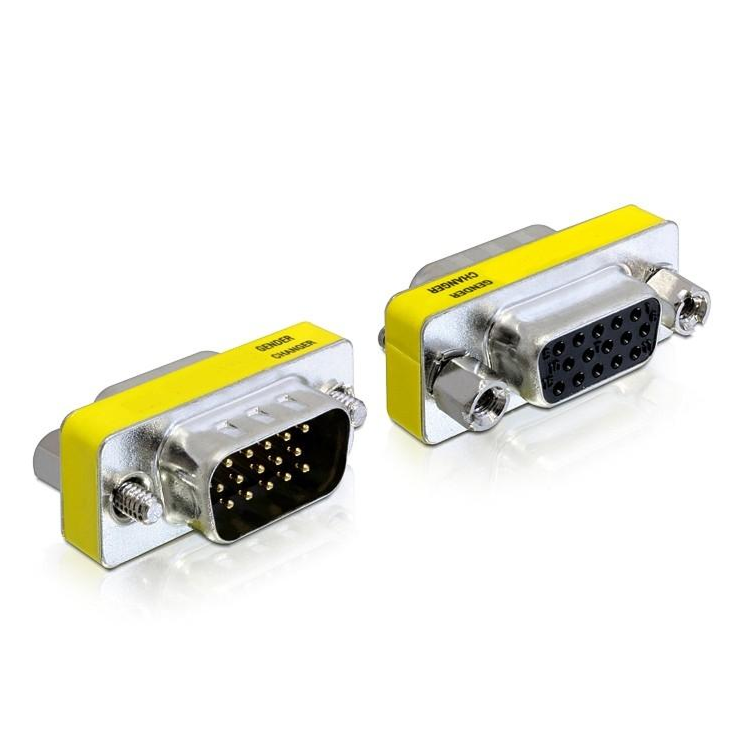Delock adapter VGA stik til tilslutning