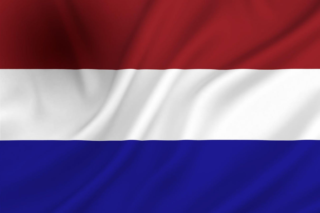 Dokkumer flag centralflag Holland 50x75 cm spun-poly