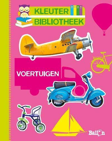 Deltas toddler library vehicles bog fra ballonforlaget