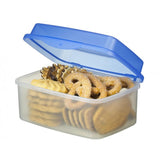 Sunware club cuisine kageboks 3,5 liter transp blå 12x24x17cm