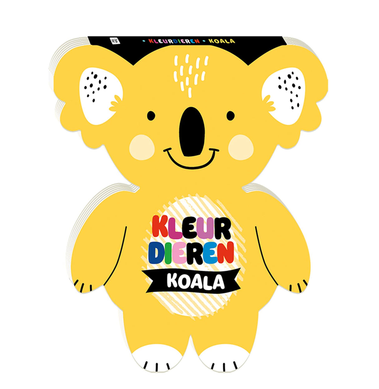 Billedbøger til at farvelægge dyr - koala
