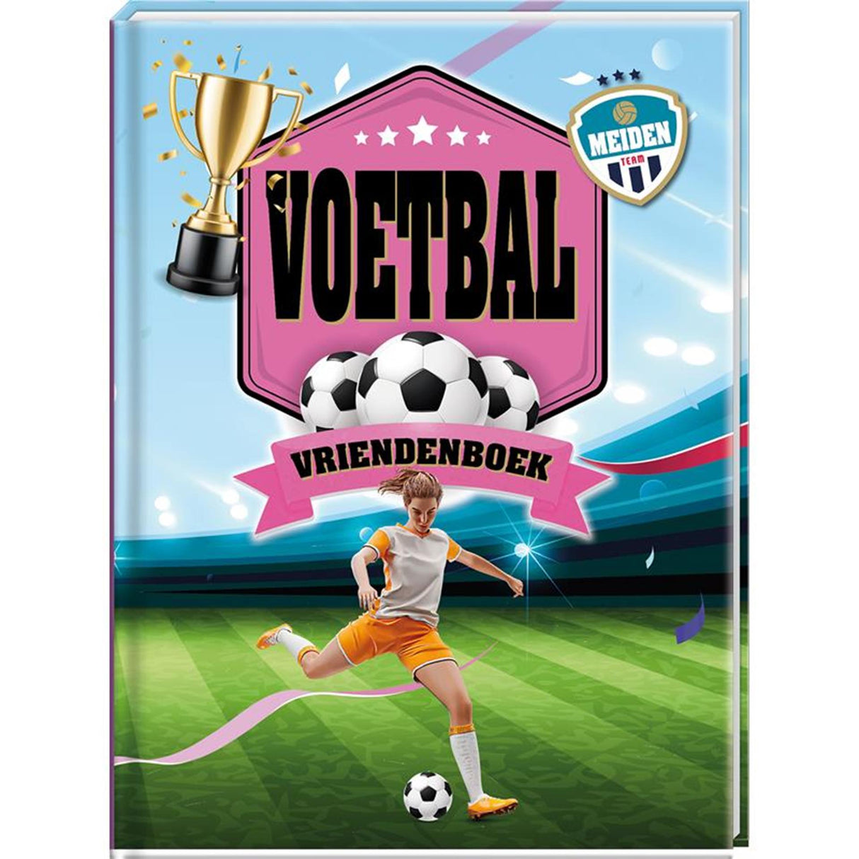 Billedbøger venner bog - fodbold piger