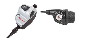 Shimano Twist Grip Nexus 3 - - Grip+Clickbox (bulk)
