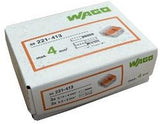Enzo wago svejseklemme genlukkelig 3-vejs max.4qmm 221-413 | æske 50 stk - 4047213