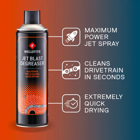 Weldtite Jet Blast Degrader Spray 500ml