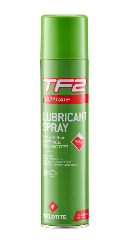 Weldtite TF2 smøreolie + Teflon spraydåse, 4dl
