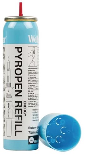 Weller gas refill pyropen butan 75ml - t0051616099 t0051616099