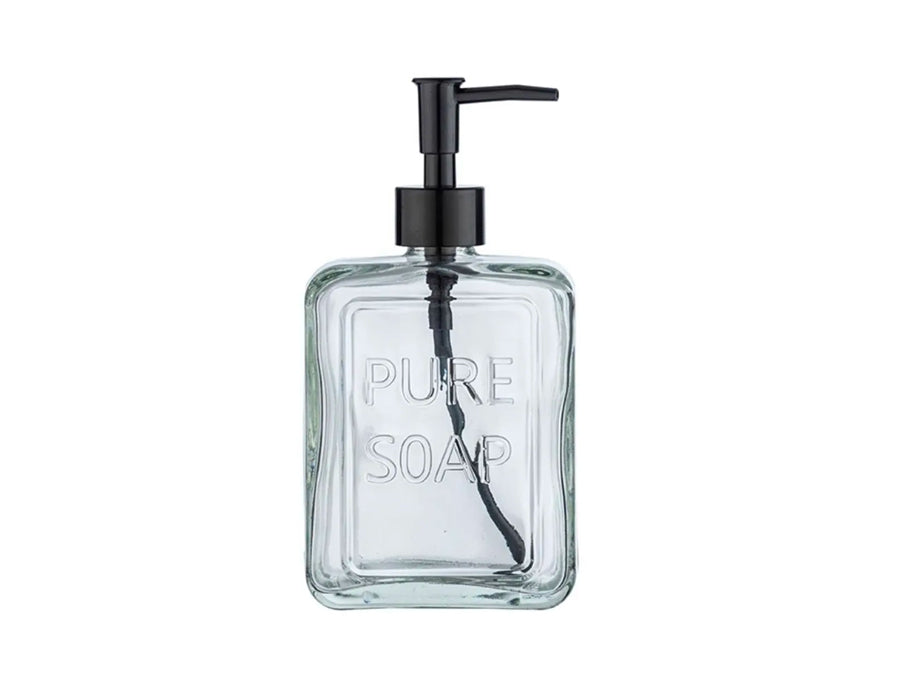 Wenko sæbepumpe - glas - gennemsigtig - 550 ml