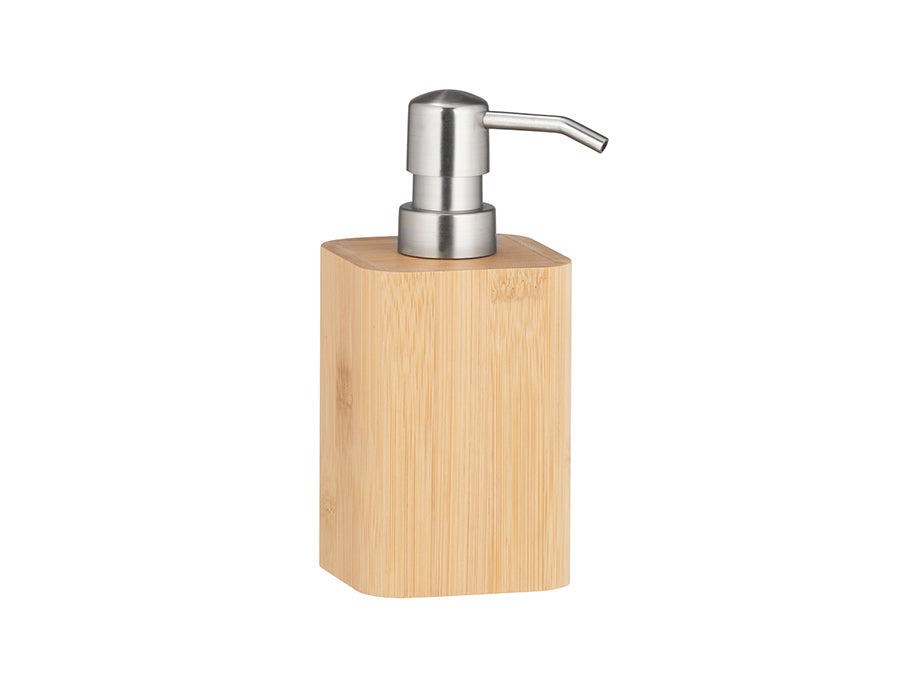 Wenko sæbepumpe - bambus - 220 ml