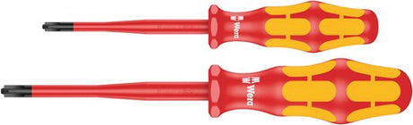 Wera 165 er pz s # 1+ 2 skruetrækkersæt kraftform plus serie 100. med reduceret klingediameter, 2-delt - 05006470001