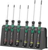 Wera 2035 6 a mikroskruetrækkersæt + holder, 6 styk - 1 stykke(r) - 05118150001