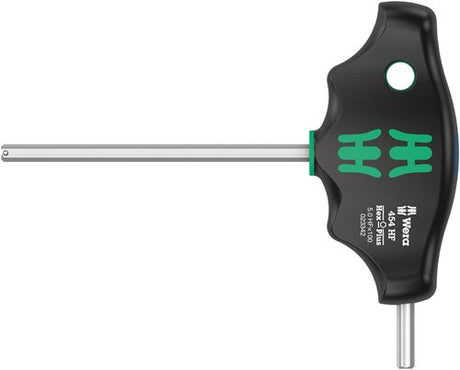 Wera 454 hf t-greb sekskantskruetrækker hex-plus med holdefunktion, 5 x 100 mm - 05023342001