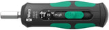 Wera 7510 Kraftform momentskruetrækker med sikker momenthastighed (sort grøn, 1-3 nm)