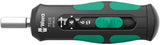 Wera 7515 Kraftform momentskruetrækker med sikker momenthastighed (sort grøn, 2-6 nm)